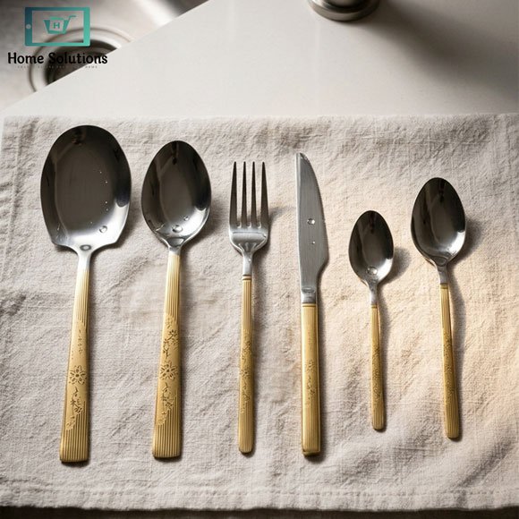 Luxury Stainless Steel Cutlery Set 36 Pieces 3 Luxury stainless steel cutlery set 36 pieces
