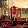 Stanley x Ronaldo Quencher H2.0 FlowState Tumbler 40oz 2 Stanley x Ronaldo Quencher H2.0 FlowState Tumbler 40oz Red and Gold World Cup Edition