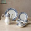 Elegant Porcelain Tea Set 24 Pieces 2 Elegant porcelain tea set