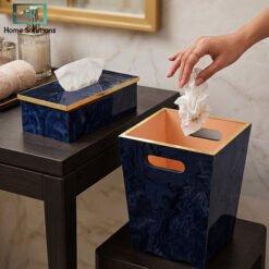 Luxury Tissue Box & Dustbin Set 6 tissu4 - Home Solutions