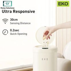 EKO Vintage Automatic Trash Can 12L