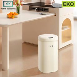 EKO Vintage Automatic Trash Can 12L Motion Sensor Stainless Steel Dustbin 18 EKO Vintage Automatic Trash Can 12L
