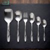 Premium Stainless Steel Cutlery Set 53 Pieces with Stand 1 Premium 53 piece stainless steel cutlery set