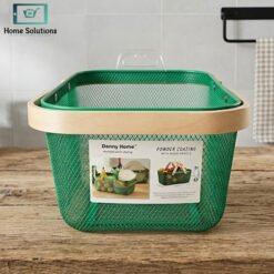 Mesh Stainless Steel Storage Basket 40cm 4 basket - Home Solutions