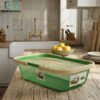 Mesh Stainless Steel Storage Basket 40cm 2 Mesh stainless steel storage basket 40cm