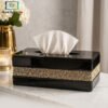 Premium Tissue Box Holder - Classic Black 2 Premium modern tissue box holder