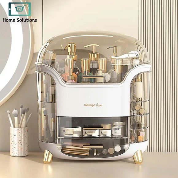 Luxury Cosmetic Vanity Organizer Large Capacity 2 Luxury cosmetic vanity organizer
