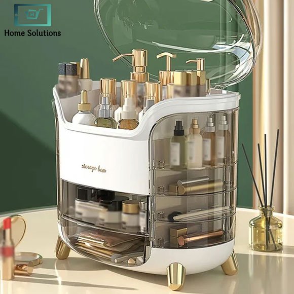 Luxury Cosmetic Vanity Organizer Large Capacity 4 Luxury Cosmetic Vanity Organizer Large Capacity - Image 3