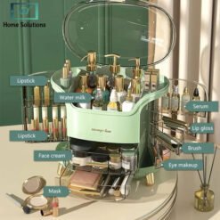 Luxury Cosmetic Vanity Organizer Large Capacity 13 cos3 - Home Solutions