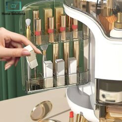 Luxury Cosmetic Vanity Organizer Large Capacity 14 cos4 - Home Solutions