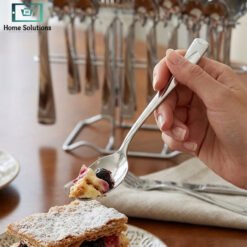 Premium Stainless Steel Cutlery Set 53 Pieces with Stand 8 cut1 - Home Solutions