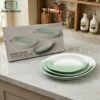 Danny Home 3-Piece Oval Ceramic Baking Dish Set 1 Danny Home 3-piece ceramic baking dish set