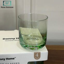 Danny Home Glass Set 4 Pieces 310ML - Green Gradient 7 glass2 1 - Home Solutions