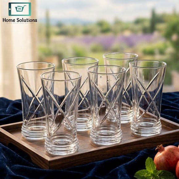 Azad Acrylic Cobra Glass Set 6 Pcs 250ml 3 Azad Acrylic Lotus Glass Set 6 pcs