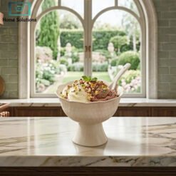 Luxury Ceramic Ice Cream Set 14 Pieces 4 ice - Home Solutions