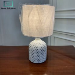 Danny Home Ceramic Table Lamp - Grey 4 lamp3 - Home Solutions
