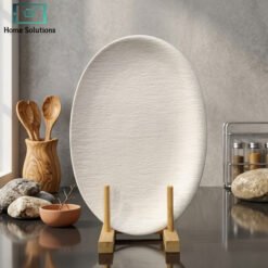 Winsor Stonecraft rice dish white