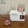 Danny Home Glass Set 4 Pieces 310ML - Pink Gradient 2 Danny Home glass set 4 pieces 310ml