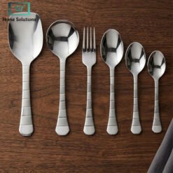 Premium 53 piece stainless steel cutlery set