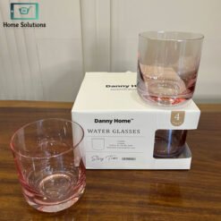Danny Home Glass Set 4 Pieces 310ML - Pink Gradient 6 set1 1 - Home Solutions