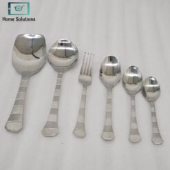 Premium Stainless Steel Cutlery Set 53 Pieces with Stand 8 set2 - Home Solutions
