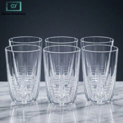 Premium acrylic glass set of 6