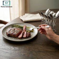 Premium Stainless Steel Cutlery Set 53 Pieces 6 u1 - Home Solutions