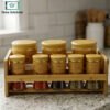 Premium Glass Spice Jar & Salt Shaker Set 1 3 Piece Glass Spice Jar Set5 - Home Solutions