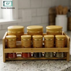 Premium Glass Spice Jar & Salt Shaker Set