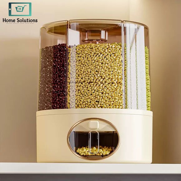 Rotating Multi-Grain Storage Dispenser 4 Rotating Multi-Grain Storage Dispenser - Image 3