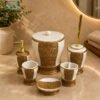 Modern Resin Made Bathroom Accessories Set – 6-Pieces 1 Modern 6-Piece Resin Bathroom Accessories Set