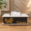 Premium Wooden Tissue Box Holder 1 Premium Wooden Tissue Box Holder with Natural Wood Finish