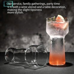 Tall Glass Set 6 Pcs 375ml 16 glasses1 - Home Solutions